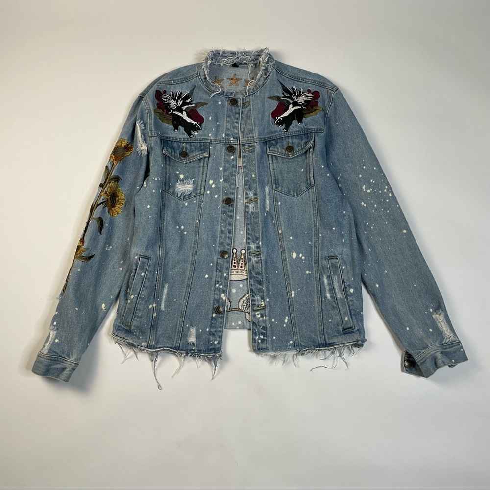 Altered Yrla Jean Jacket
